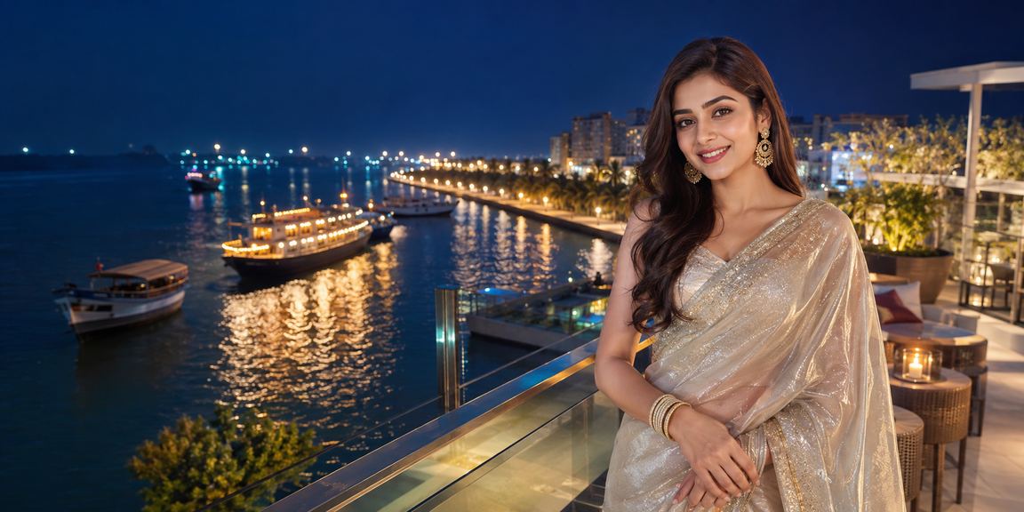 কক্সবাজারে সাড়ি পরা নারী মোবাইলে স্পোর্টস বেটিং দেখছেন