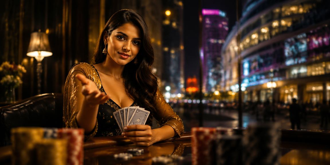 নারায়ণগঞ্জে নিয়ন আলোয় রামি কার্ড গেম খেলার দৃশ্য